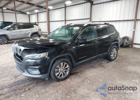 2019 Jeep Cherokee Latitude Plus Fwd из США, поврежденный, VIN 1C4PJLLB2KD313055